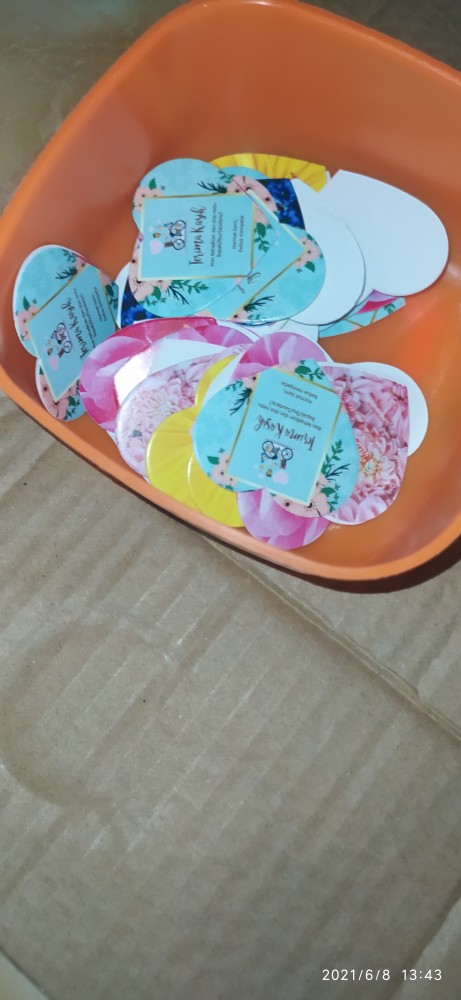 Kemasan Kotak Mika Souvenir Mangkok Bulat Ceper