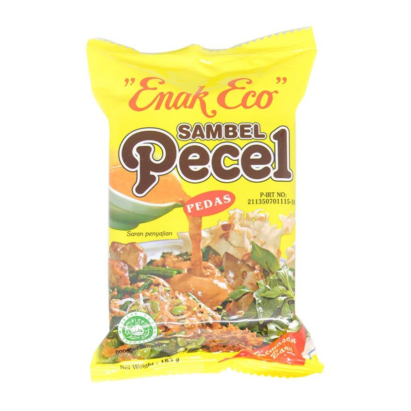 

Enak Eco Bumbu Pecel Pedas 185 gr