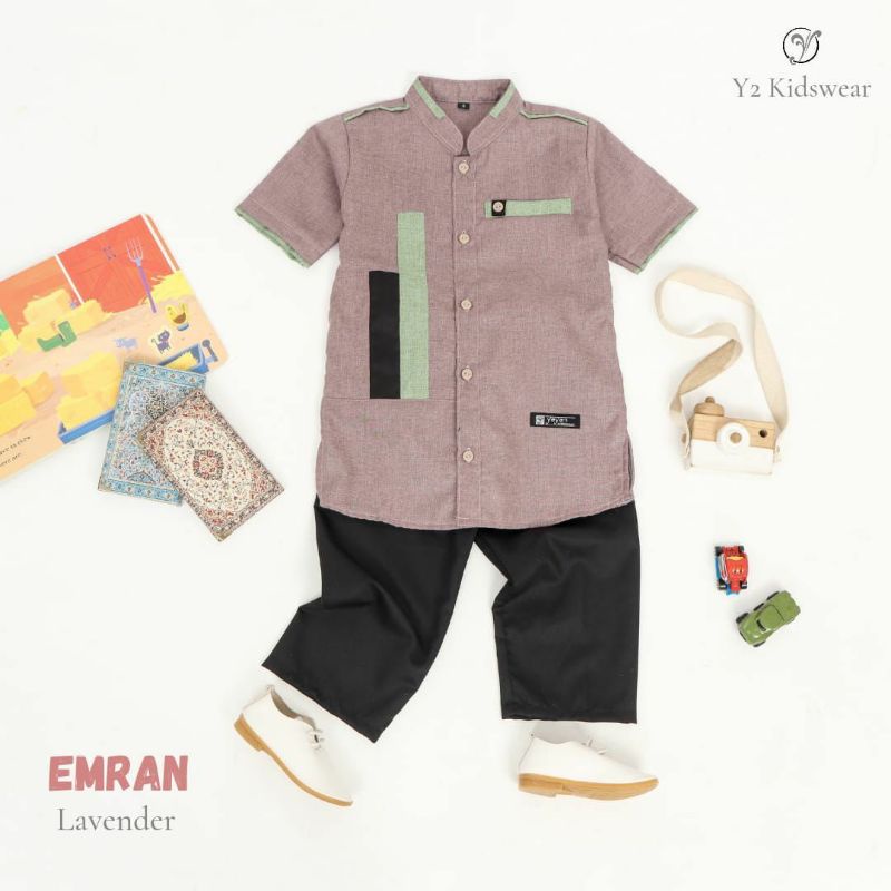 Setelan Koko Anak  Emran By : Y2 kids ||Koko Lengan Pendek Koko Anak Bahan Katun Madinah || Setelan Baju Koko Anak Laki -Laki Murah &amp; Terlaris 2022