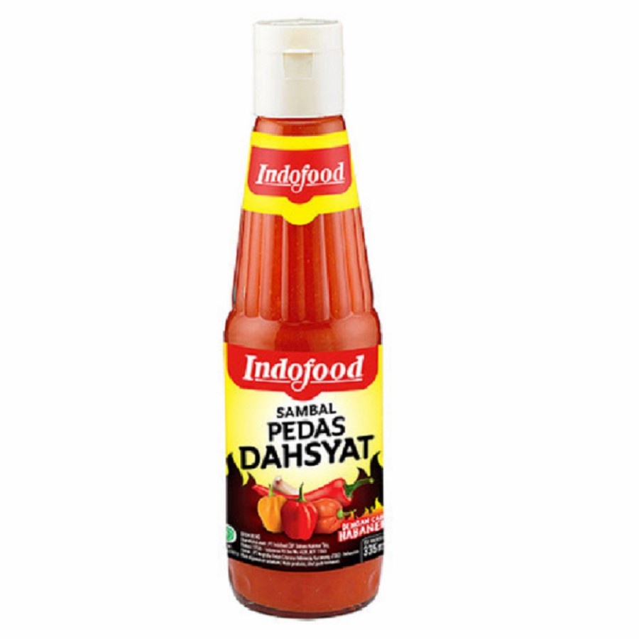 saus sambel indofood pedas dahsyat habanero 335