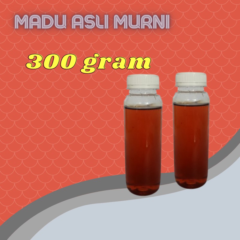 

MADU KAMPUNG MADU HUTAN ASLI MADU MURNI MADU ORI ORIGINAL HONEY 300 GRAM