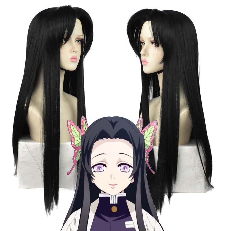 LOL-59 wig kanae kocho kimetsu no yaiba rambut palsu cosplay