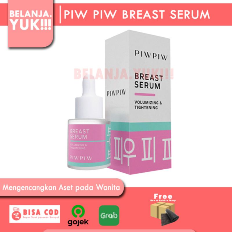 Piwpiw Breast Serum Pembesar, Pengencang dan Nutrisi untuk Payudara BPOM