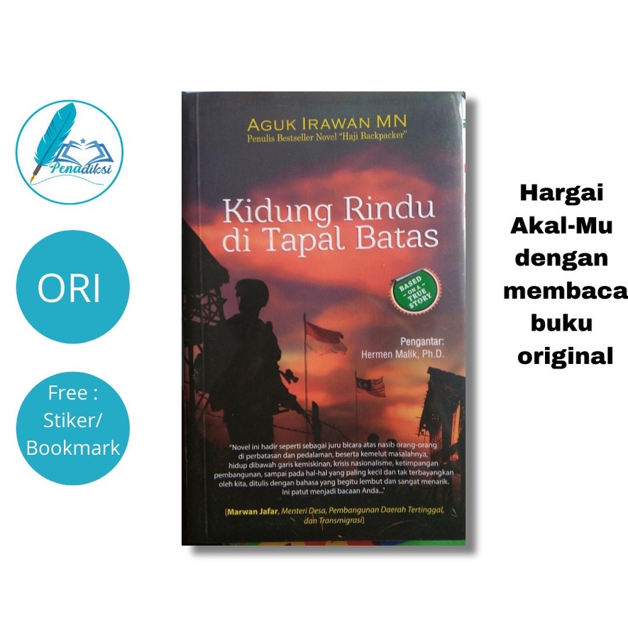 Buku Kidung Rindu di Tapal Batas - Aguk Irawan MN