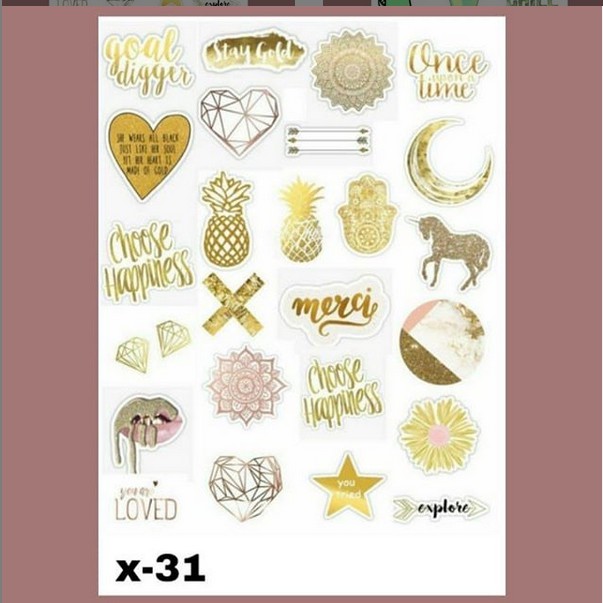 

STIKER TUMBLR AESTHETIC X-31