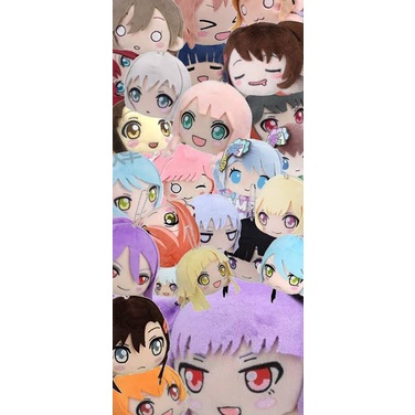 Bang Dream Plush SEGA Original (Bandori Bang Dream Nesoberi Plush Keychain)