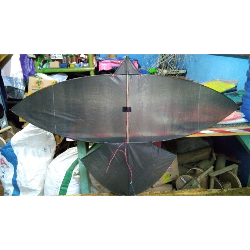 layangan Manukan lemes/lentur pansay 110cm