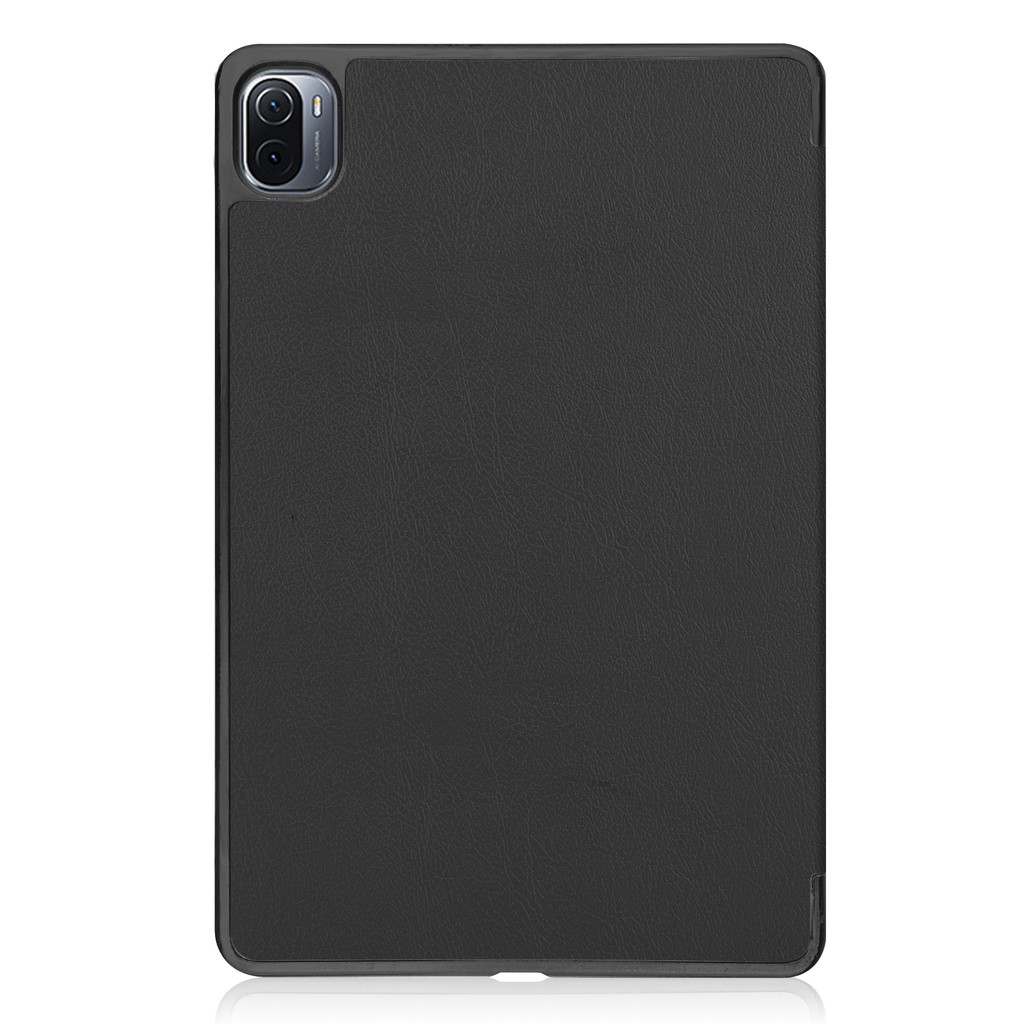 Untuk Xiaomi Pad5/Pro/5G 11.0 Inci 2021sarung Pelindung Tablet Fashion Tri-fold Warna Solid Flip Leather Cover Berdiri Shell