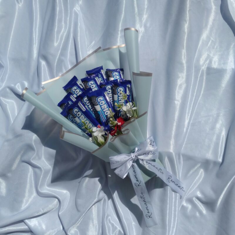 

Buket snack goriorio murah untuk hadiah