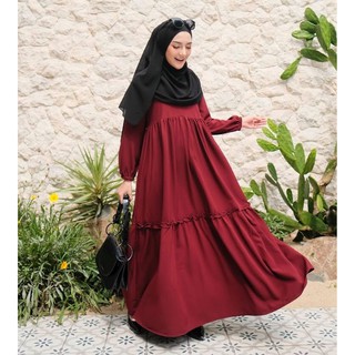 Jual Gamis Aesthetic Ceruty Modis Nyaman Berkualitas Terbaru A2K7