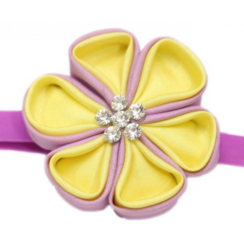 Pita Aiko Yellow Purple - Headband