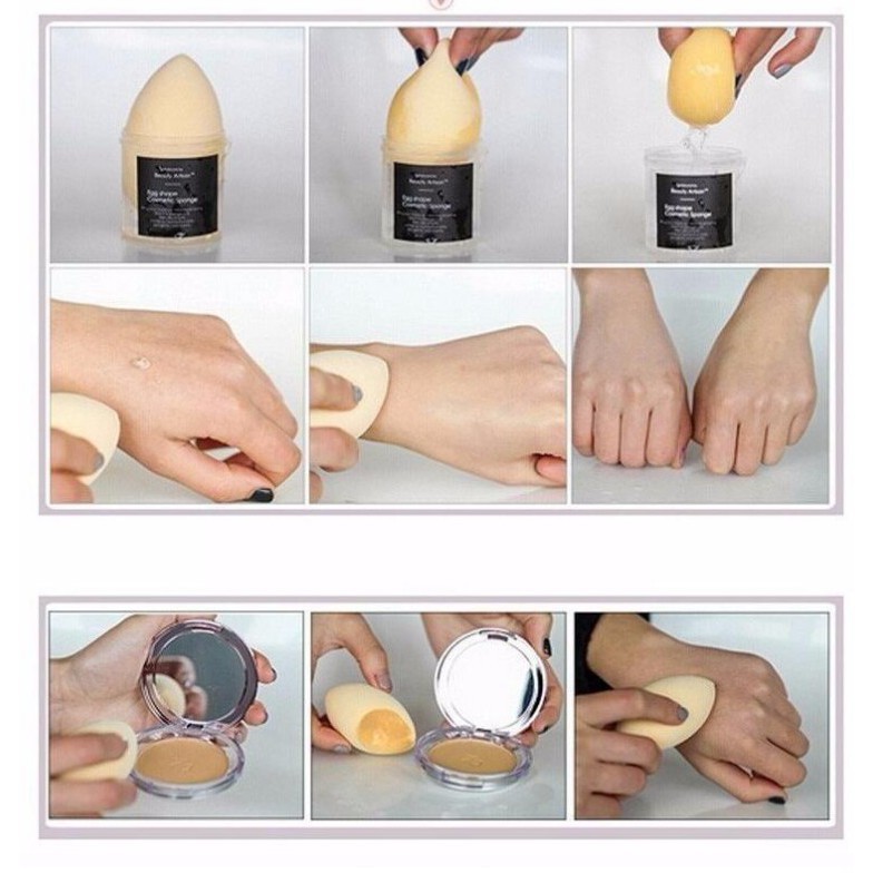 BRGUNIK Sponge Makeup Sponge Beauty Blender Perlengkapan Kosmetik Make Up Spons