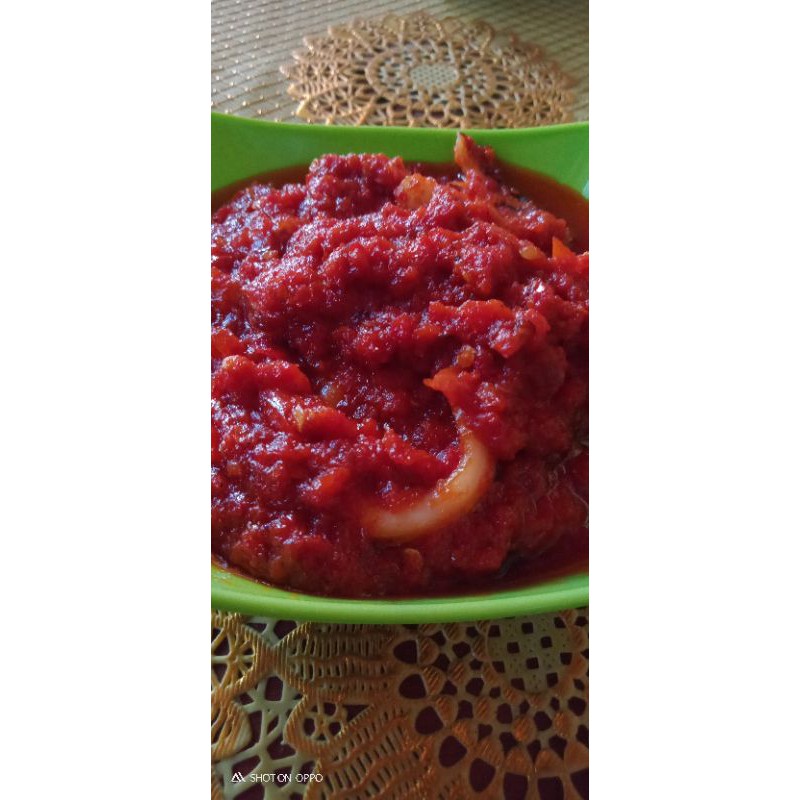 

sambal blender cumi,