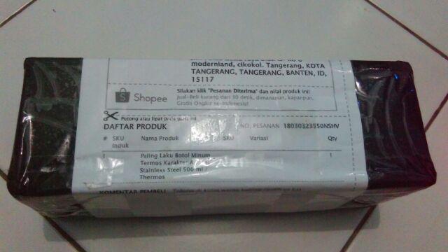 Paling Laku Botol Minum Termos Karakter Animal Stainless Steel 500 Ml / Thermos