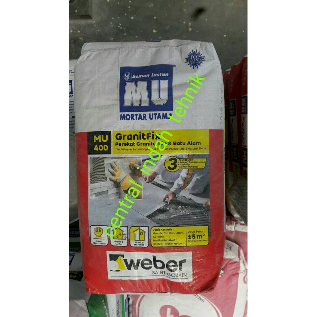 MU 400 perekat granit 25kg