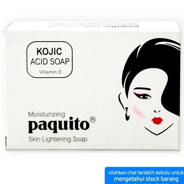 KOJIC ACID SOAP PAQUITO SABUN MANDI BATANG / BATANGAN PERAWATAN TUBUH