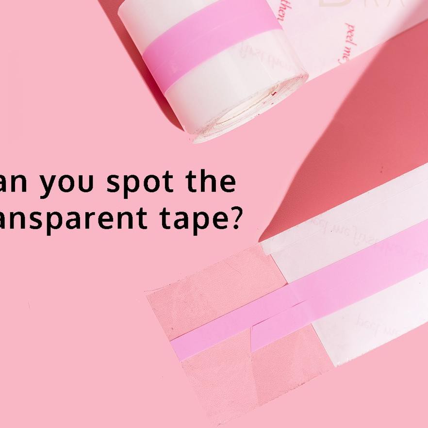 

Grosir ! Transparent Body Tape Kit - Body Tape Bening 3in1 Byebra++