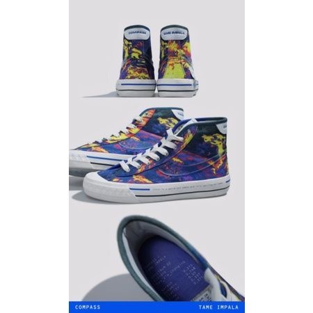 SEPATU COMPASS X TAME IMPALA SPECTRUM 02 TIE-DYE  LIMITED EDITION
