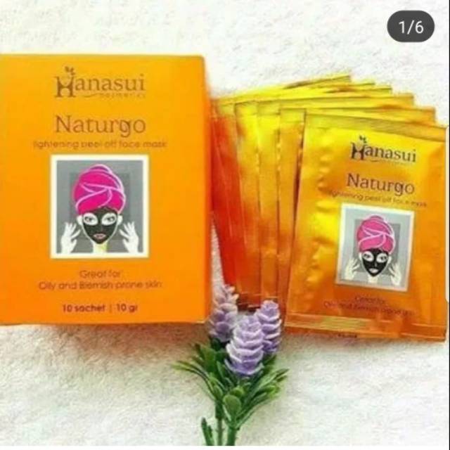 [ ECER ] HANASUI NATURGO BLACK ORI BPOM