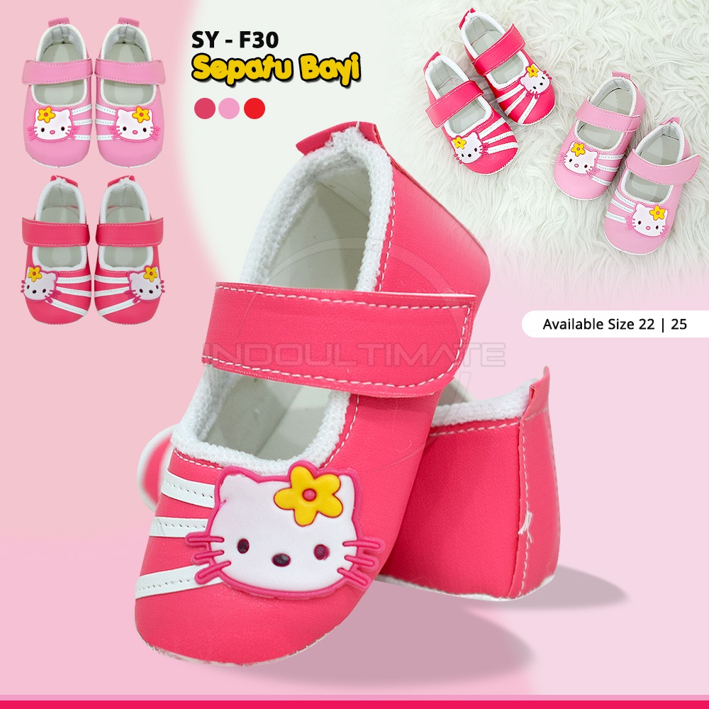 SY-F30 Baby Flat Shoes Prewalker Baby Shoes Sepatu Bayi Sepatu Anak Alas Kaki Bayi Perempuan Sepatu Bayi Perempuan Sneakers Sepatu Bayi Prewalker Baby Shoes Sneakers Alas Kaki Anak Cewek Alas Kaki Anak Bayi Balita