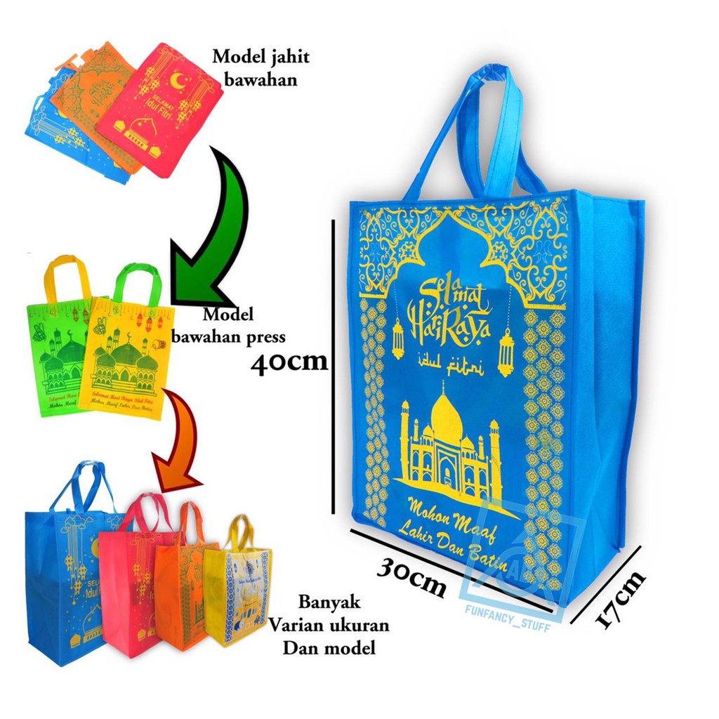 TAS LEBARAN TAS IDUL FITRI TAS GOODIE BAG IDUL FITRI TERMURAH