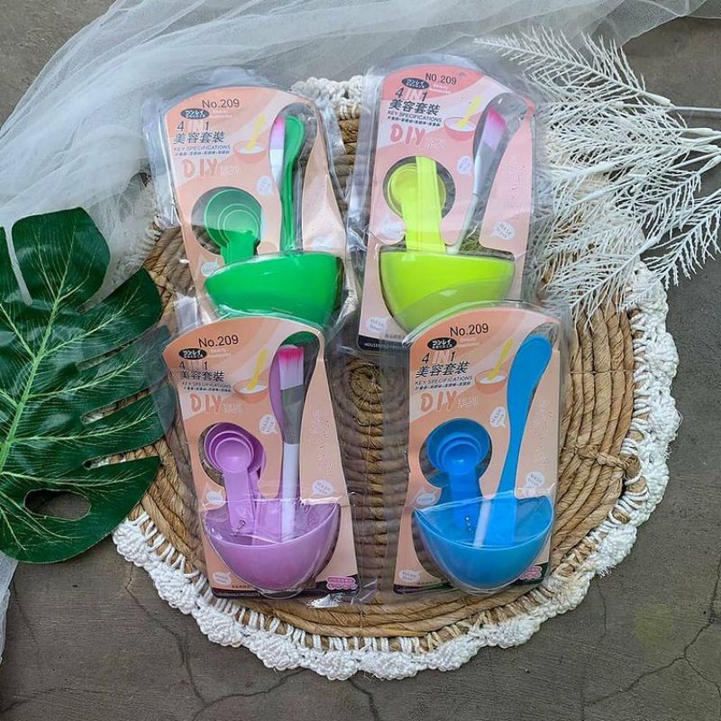 Mangkok Masker Set 4in1