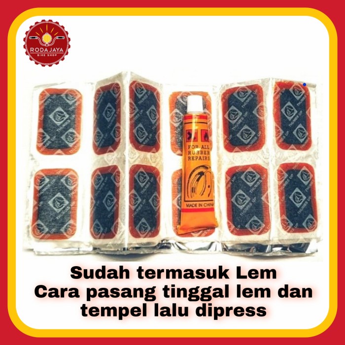LEM TIP TOP/ LEM KARET TAMBAL BAN DALAM SEPEDA BERKUALITAS