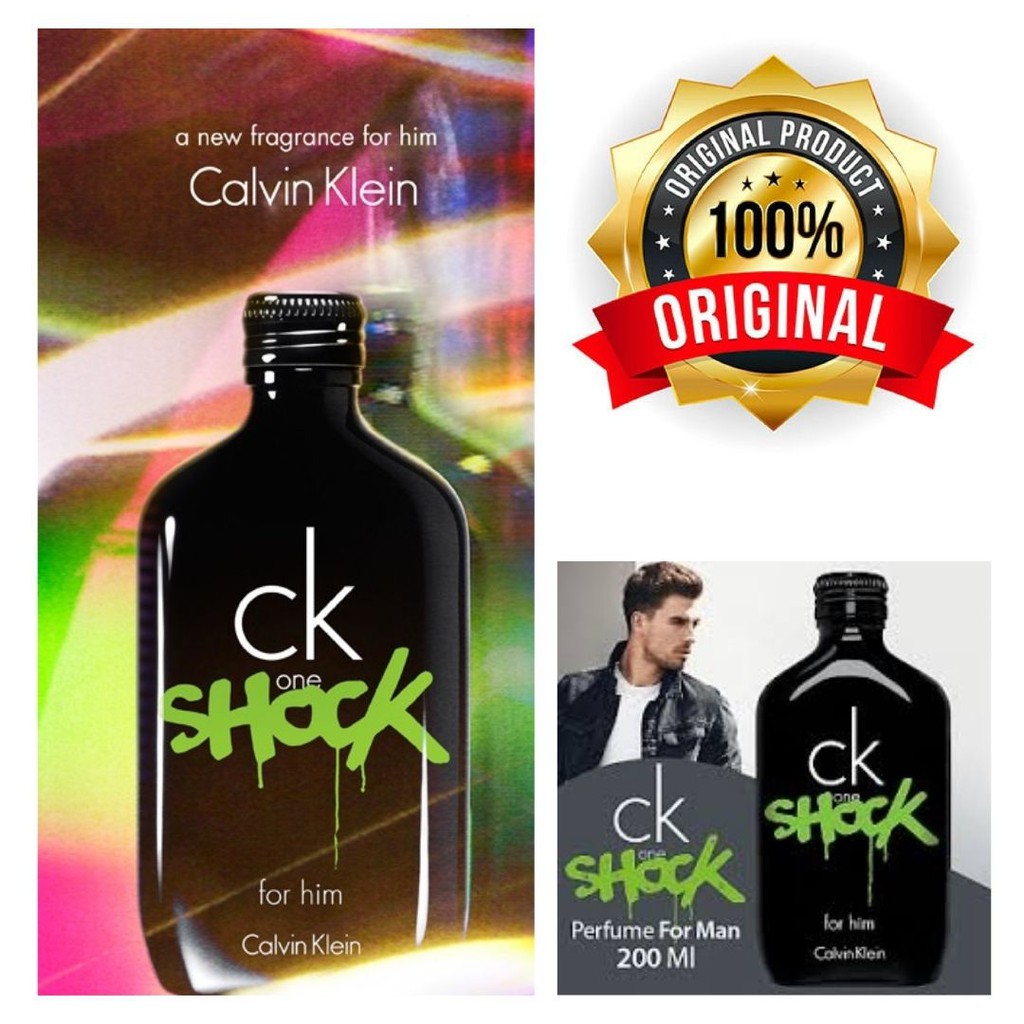 Parfum Origin Calvin Klein CK One Shock For Him EDT Decant 5ml 181