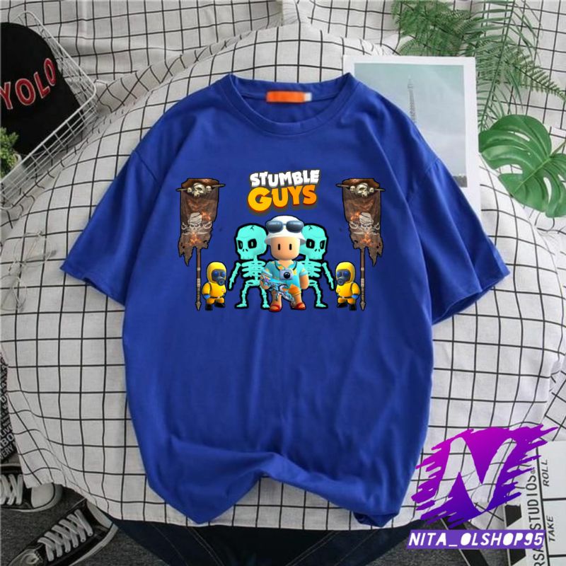 baju anak kaos anak stumble guys terlaris