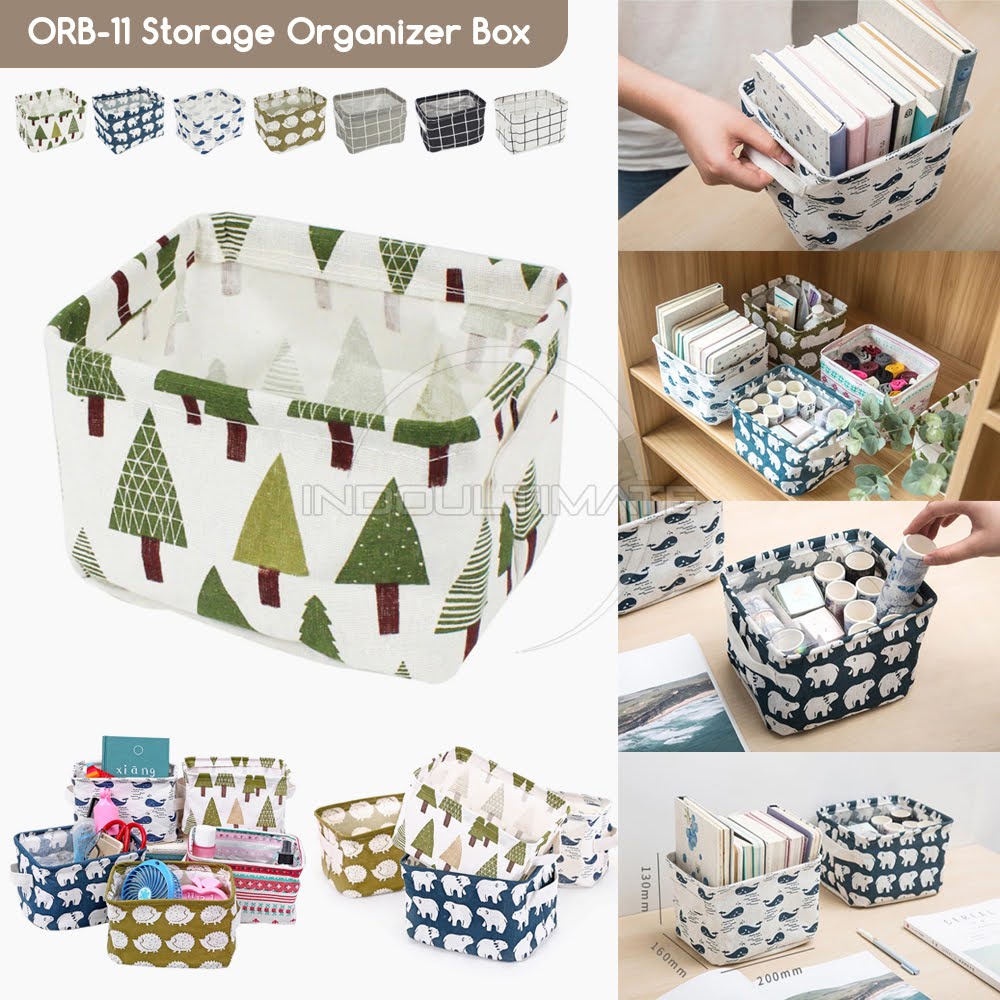 1Pcs Storage Organizer  ORB-11 Serbaguna Keranjang Serbaguna Tempat Penyimpanan Box Penyimpanan