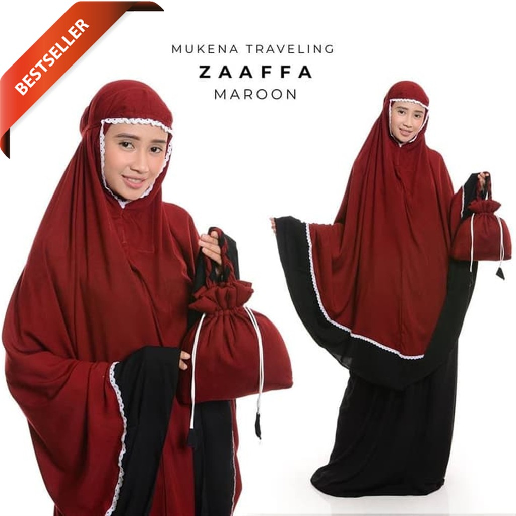 Mukena Polos Grosir  Mukenah Travelling Rayon  Janger Bahan  