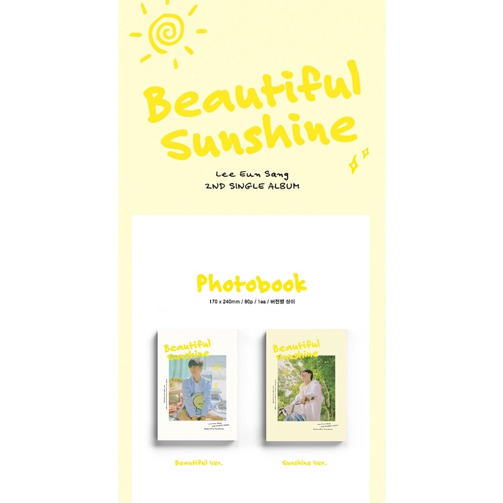 LEE EUN SANG - 2nd Single Album Beautiful Sunshine
