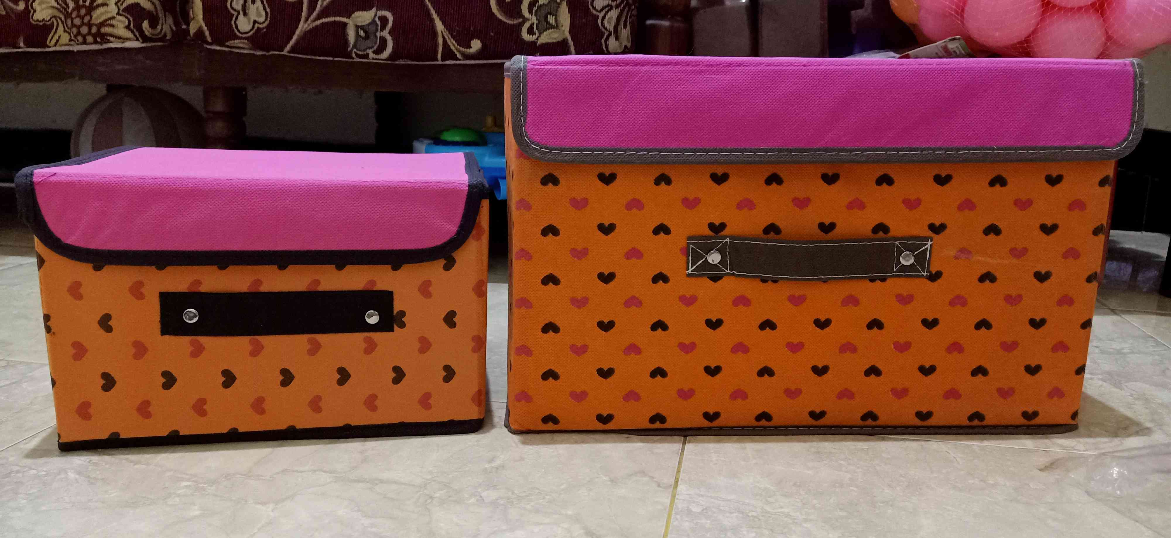 Box-002 || Storage Box 2in1 | Kotak Penyimpanan Serbaguna | Dapat 2pcs