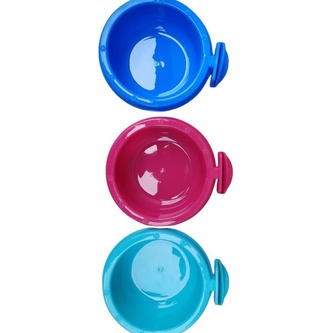 Tempat makan kucing single Gantung