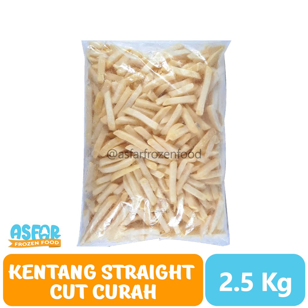 

Kentang Straight Cut - 2.5 Kg Curah