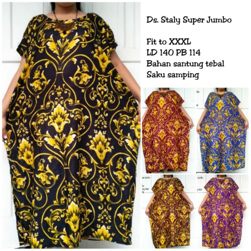 Daster super jumbo daster big size daster adem