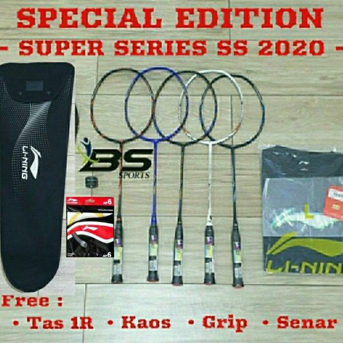 PROMO  RAKET BADMINTON LINING SUPER SERIES 2020 SS 2020 SS2020 ORIGINAL 100%