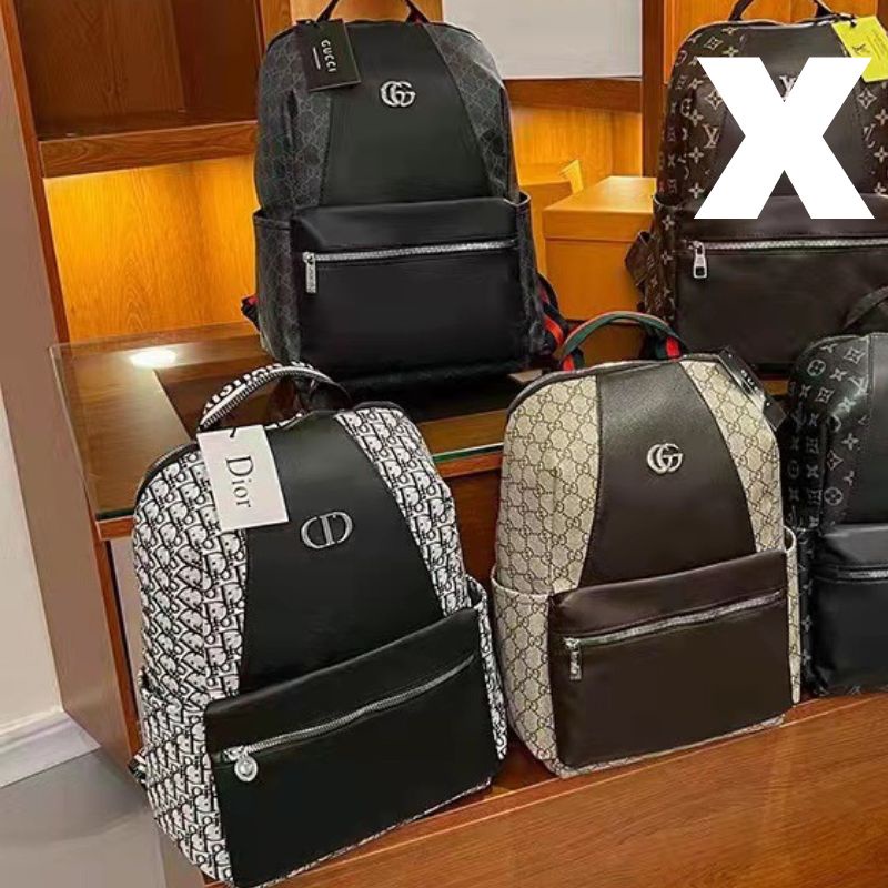 RYX - Glossy Pattern Tas Backpack Ransel Fashion Wanita Fashion Casual / Jalan-Jalan - Ori Import