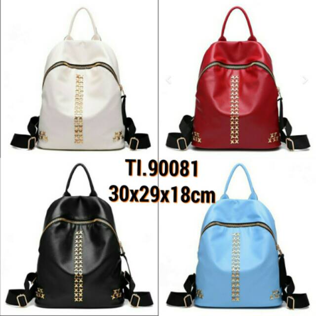 Ransel Tas Fashion Batam Import TI.90081 Backpack Cewek