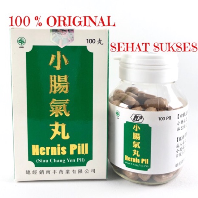 Hernis Pil - Obat Herbal Hernia / Radang Buah Pelir