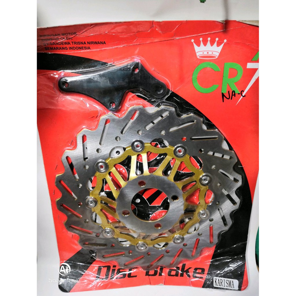 TERMURAH piringan disc cakram depan supra x 125 kharisma Revo supra fit new variasi besar lebar