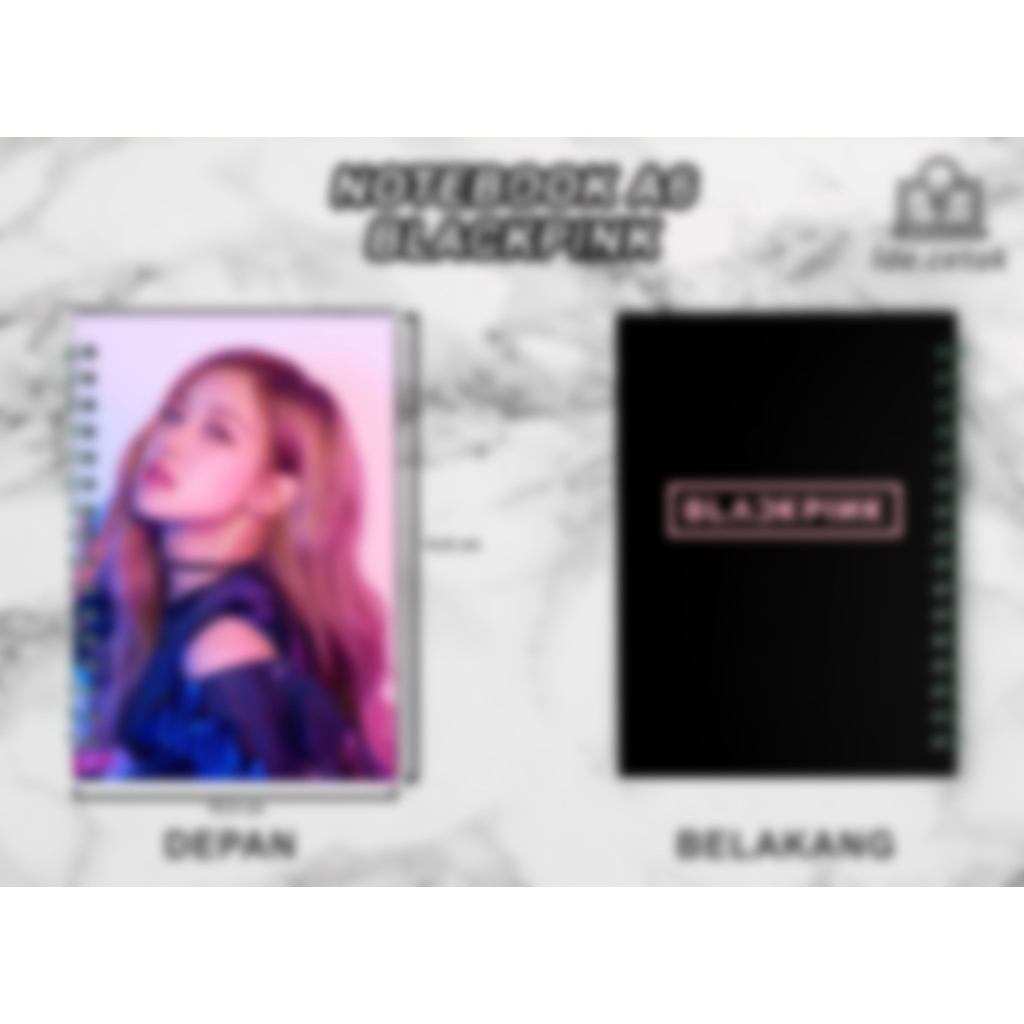 

Notebook Kpop BP Blackpink A6 Unofficial / Buku Catatan / Notes A6 Kpop Murah | 50 lembar BACA DESKRIPSI !!