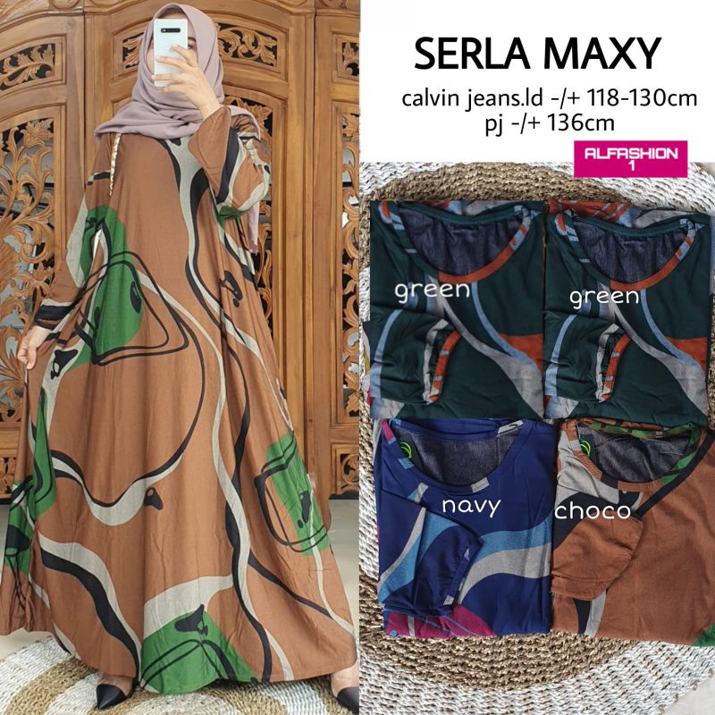 GAMIS JUMBO CALVIN JEANS LD 118-130 SERLA JUMBO MAXY ORIGINAL ALFASHION