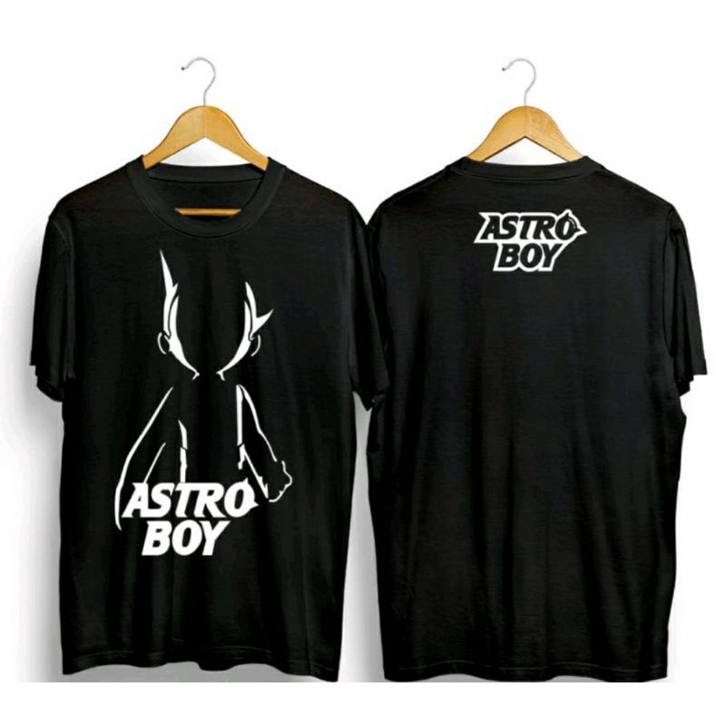 KAOS DISTRO KARTUN/ANIME ASTROBOY SILUET TSHIRT xplus_distro