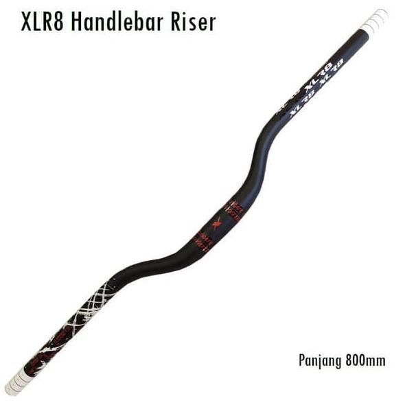 Xlr8 Handlebar Stang Sepeda Riser 800Mm Nandaputriag