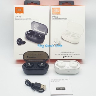 Headset Bluetooth JBL TWS 5 Wireless Earphone JBL TWS 5