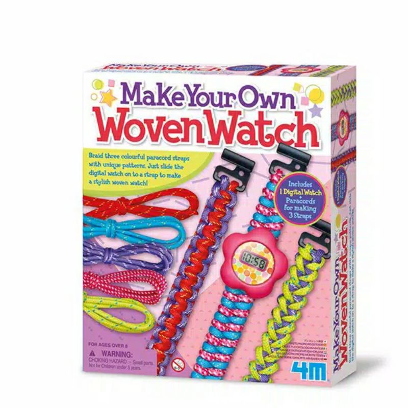 4M Make Your Own - Woven Watch / 00-04680