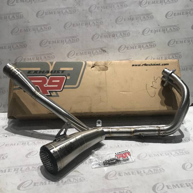 Knalpot R9 GP Stainless Honda New CBR250RR CBR 250 RR Original