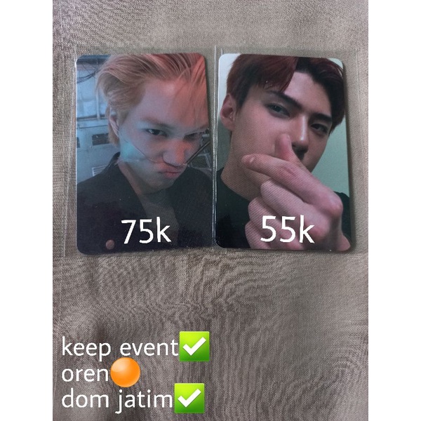 [READY STOCK] PC EXO OFFICIAL KAI DFTF SEHUN DMUMT