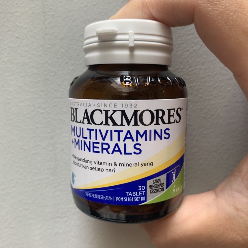 Blackmores Multivitamins + Minerals 30 120 tablet Shopee Indonesia